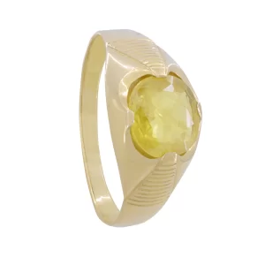 Birthstone Yellow Sapphire Ring
