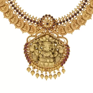 Chettinad Lakshmi Necklace - Image 3